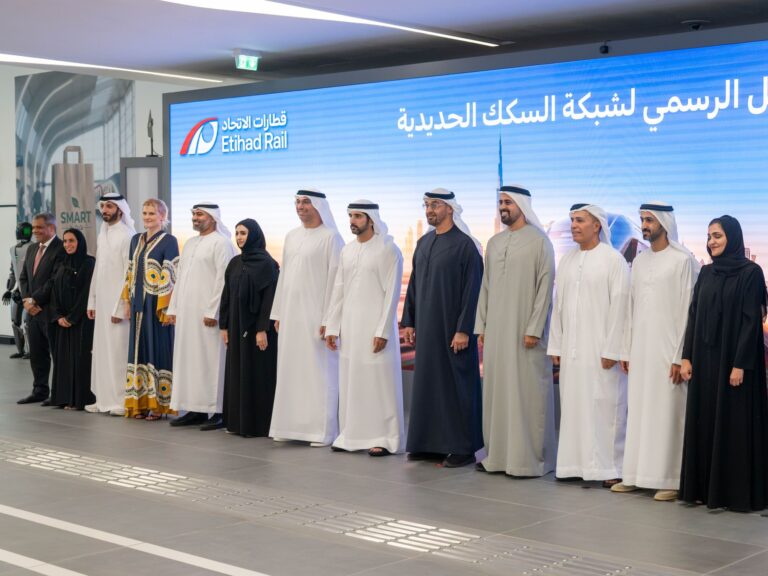 UAE President inaugurates Etihad Rail’s Dubai Station, marking launch of national passenger network