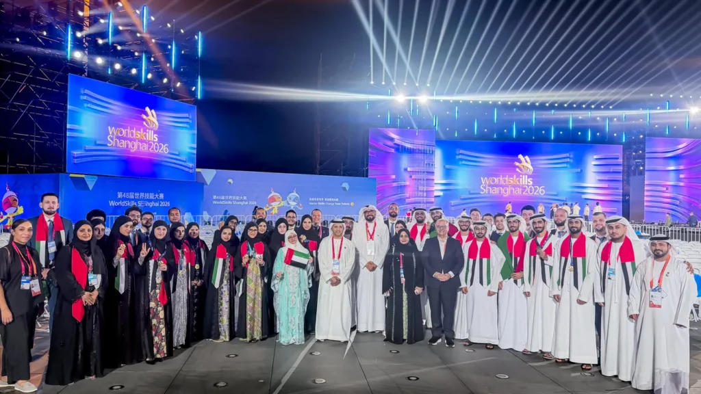 UAE Claims Regional Supremacy with Ten Medals at WorldSkills Shanghai 2026