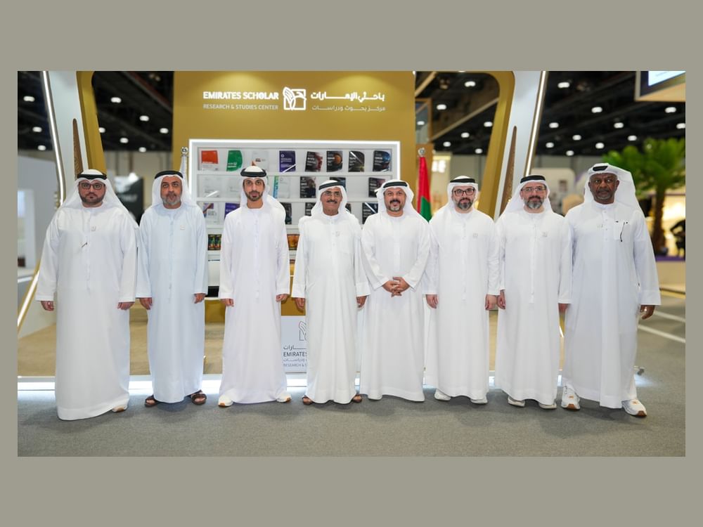 Emirates Scholar Board reviews research strategy at ADIBF 2026