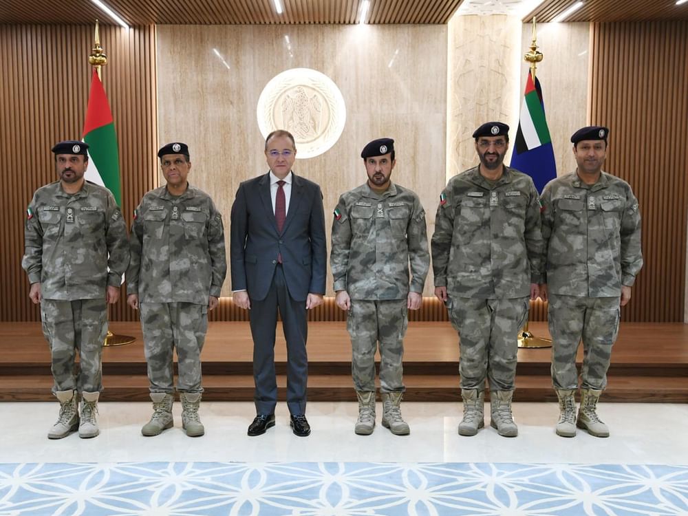 Abu Dhabi Police commander-in-chief hosts Egyptian ambassador to discuss security cooperation