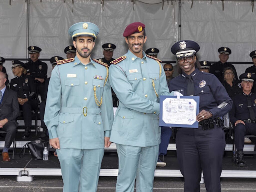 UAE Ministry of Interior Celebrates Second Graduation from Los Angeles Police Academy
