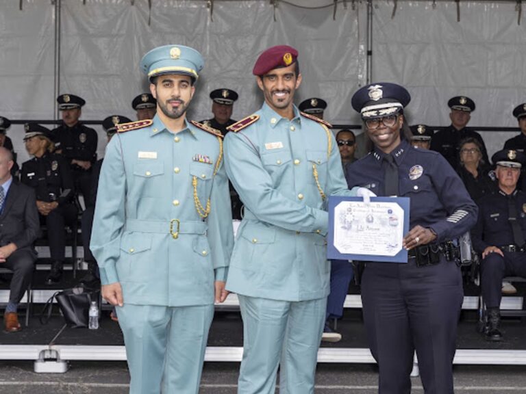 UAE Ministry of Interior Celebrates Second Graduation from Los Angeles Police Academy