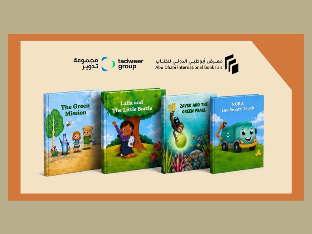 Tadweer debuts bilingual sustainability storybooks at Abu Dhabi International Book Fair