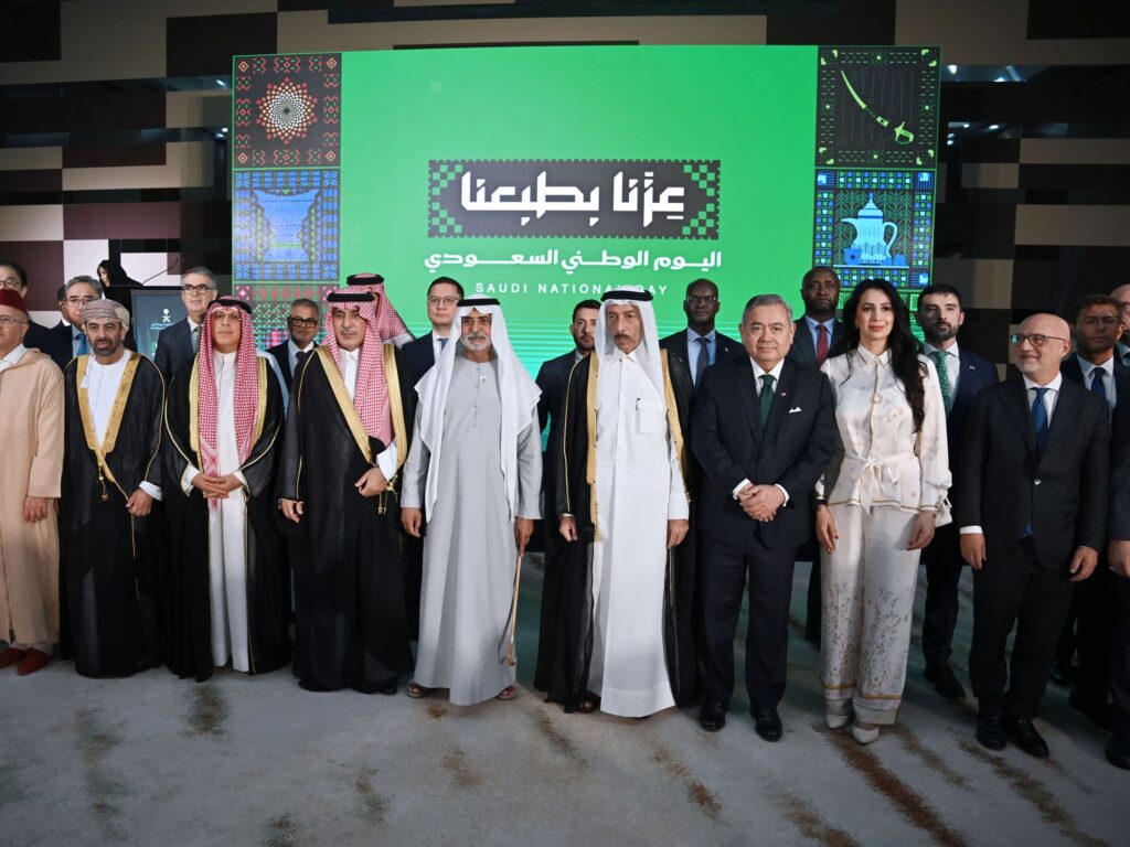 Minister of Tolerance celebrates Saudi Arabia's National Day at Abu Dhabi reception
