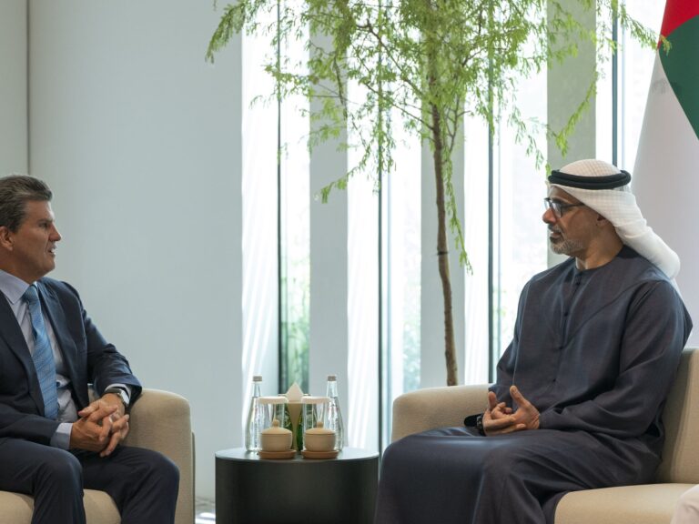 Crown Prince Khaled Bin Mohamed Welcomes General Atlantic Leadership to Abu Dhabi