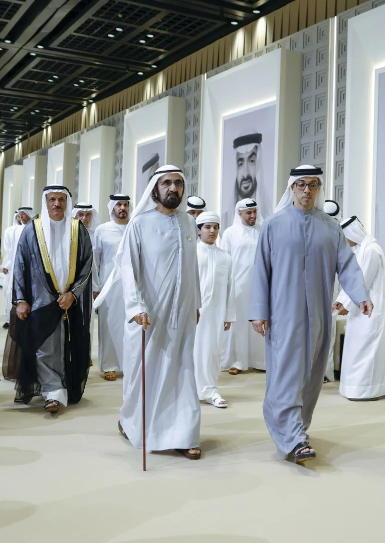 Sheikh Mohammed bin Rashid and Sheikh Mansour bin Zayed attend Mohammed Al Mansouri’s wedding in Dubai