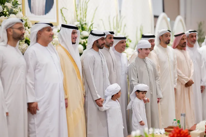 Guests at Abdulla Mohamed Alkhoori wedding reception