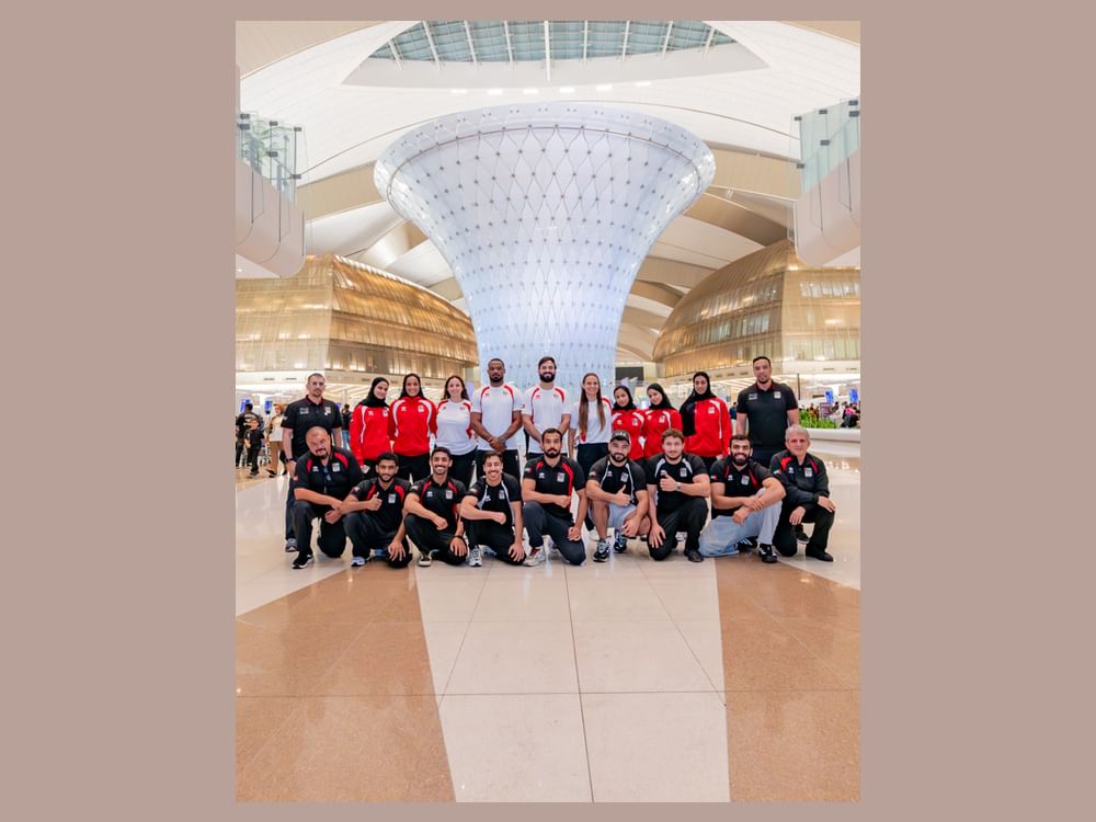 UAE jiu‑jitsu team departs Abu Dhabi for Aichi‑Nagoya Asian Games