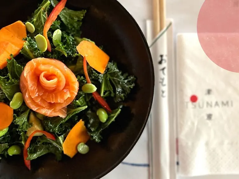 Made-to-order Japanese and Asian dishes at Tsunami Abu Dhabi Mall