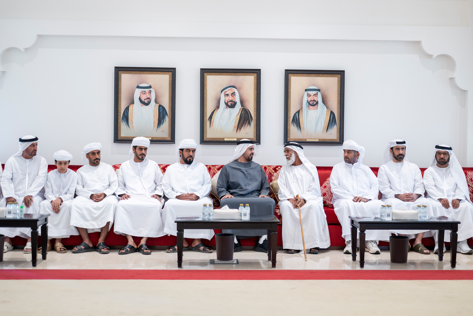 Theyab bin Mohamed bin Zayed at Majlis Zakhir