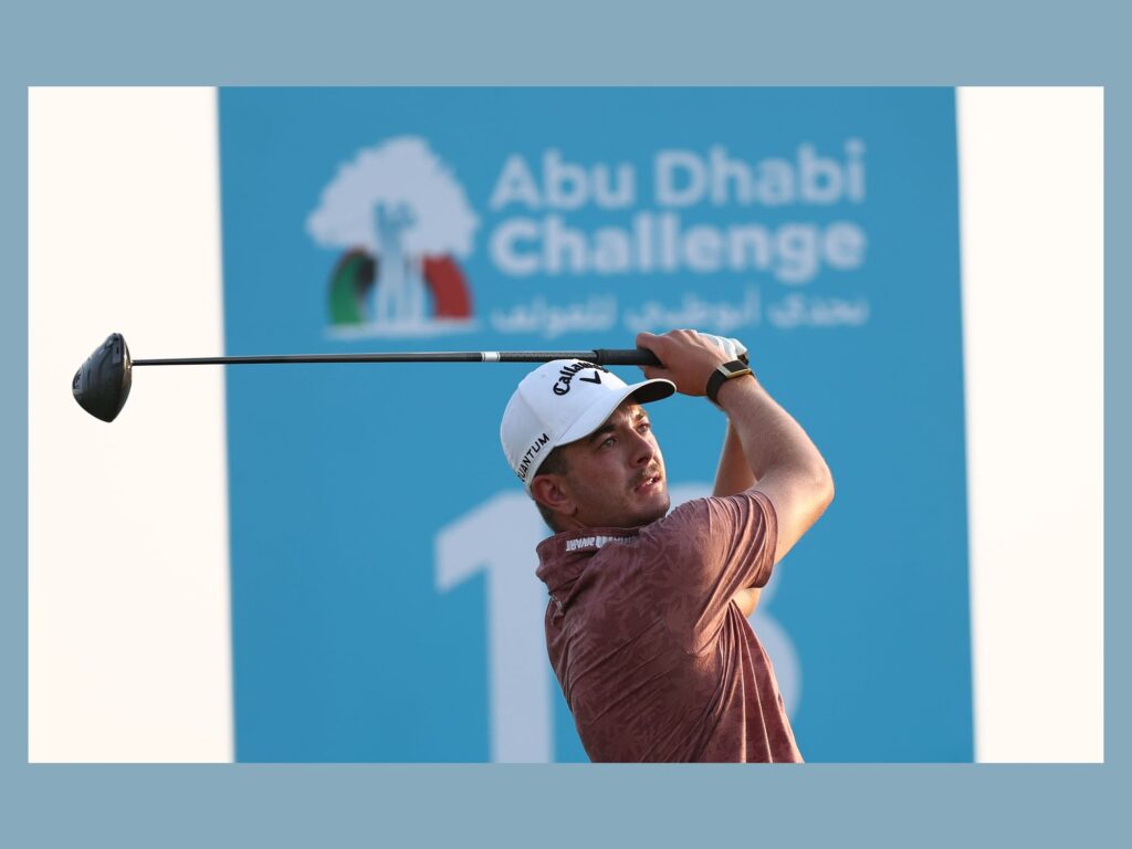 Australian Star Carruthers Sets Pace at Abu Dhabi Challenge