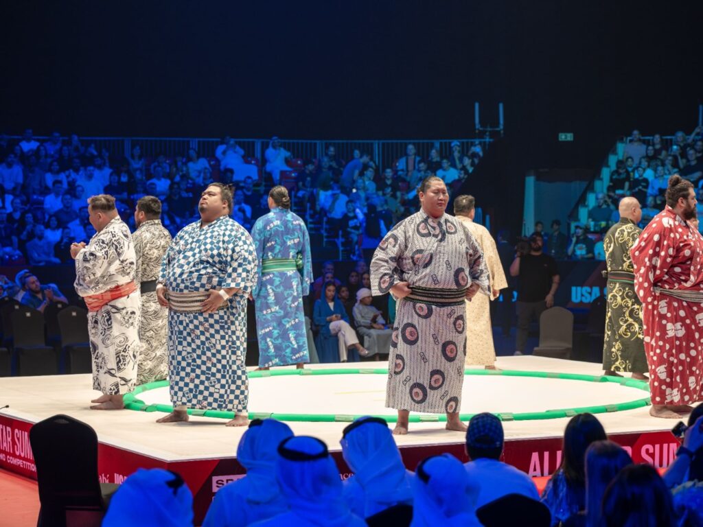 Mongolia's Jaagii Triumphs at UAE's Inaugural International Professional Sumo Championship