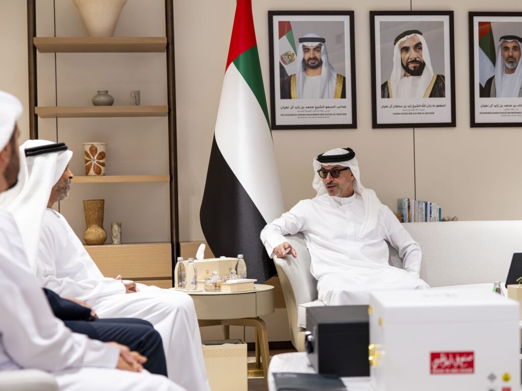 Sheikh Hazza bin Zayed Commends Khalifa University's Research Excellence and Innovation Leadership