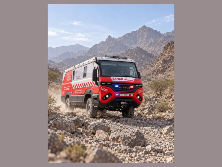 Dubai Ambulance Unveils Revolutionary SANAD Multi-Mission Emergency Vehicle