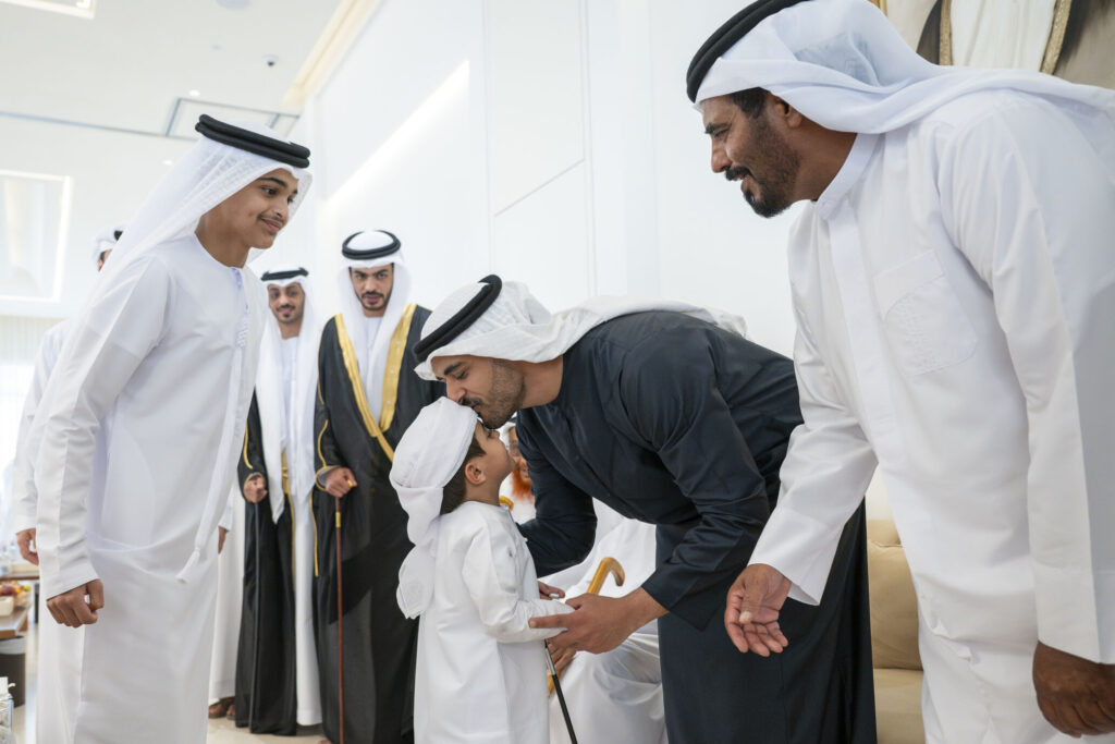 Sheikh Zayed bin Mohamed celebrates milestone wedding reception for Al Menhali family
