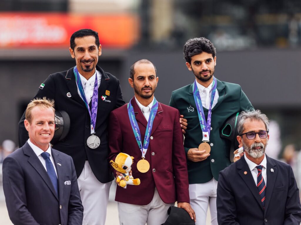 Emirates Jumping secures second silver medal as Asian Games campaign concludes