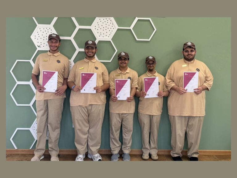 Zayed Authority celebrates milestone as five members earn prestigious barista certification