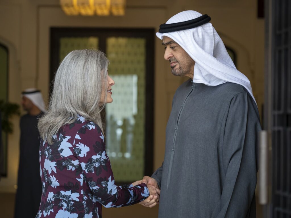 UAE President Receives US Senator Joni Ernst