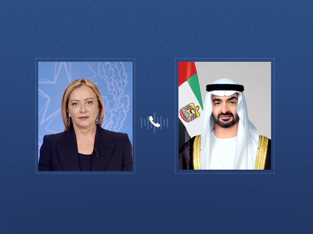 UAE President and Italian Prime Minister Strengthen Strategic Partnership