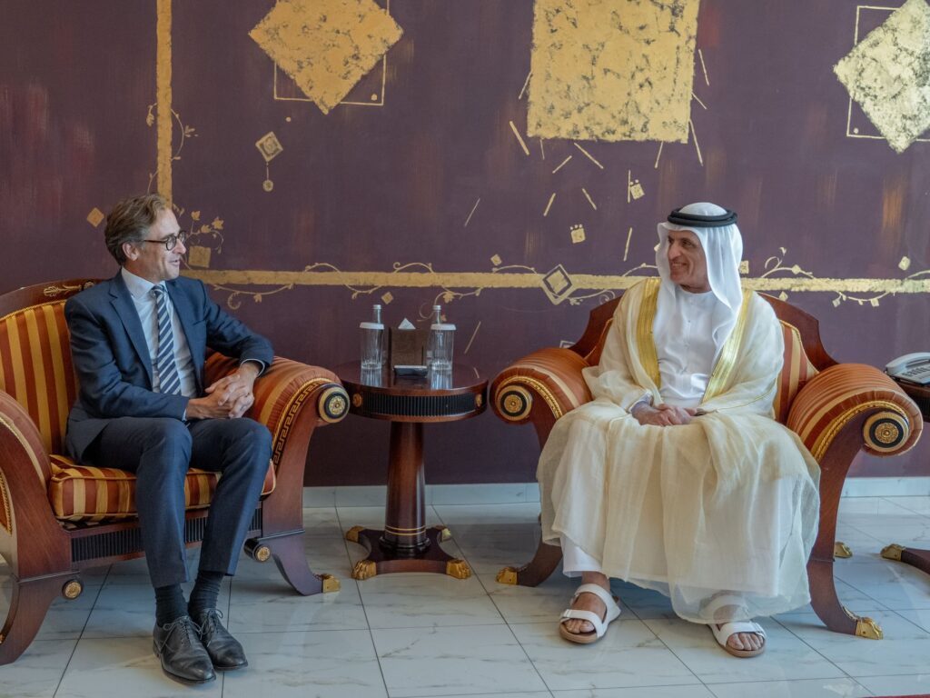 Ras Al Khaimah Ruler Welcomes German Ambassador and Consul General