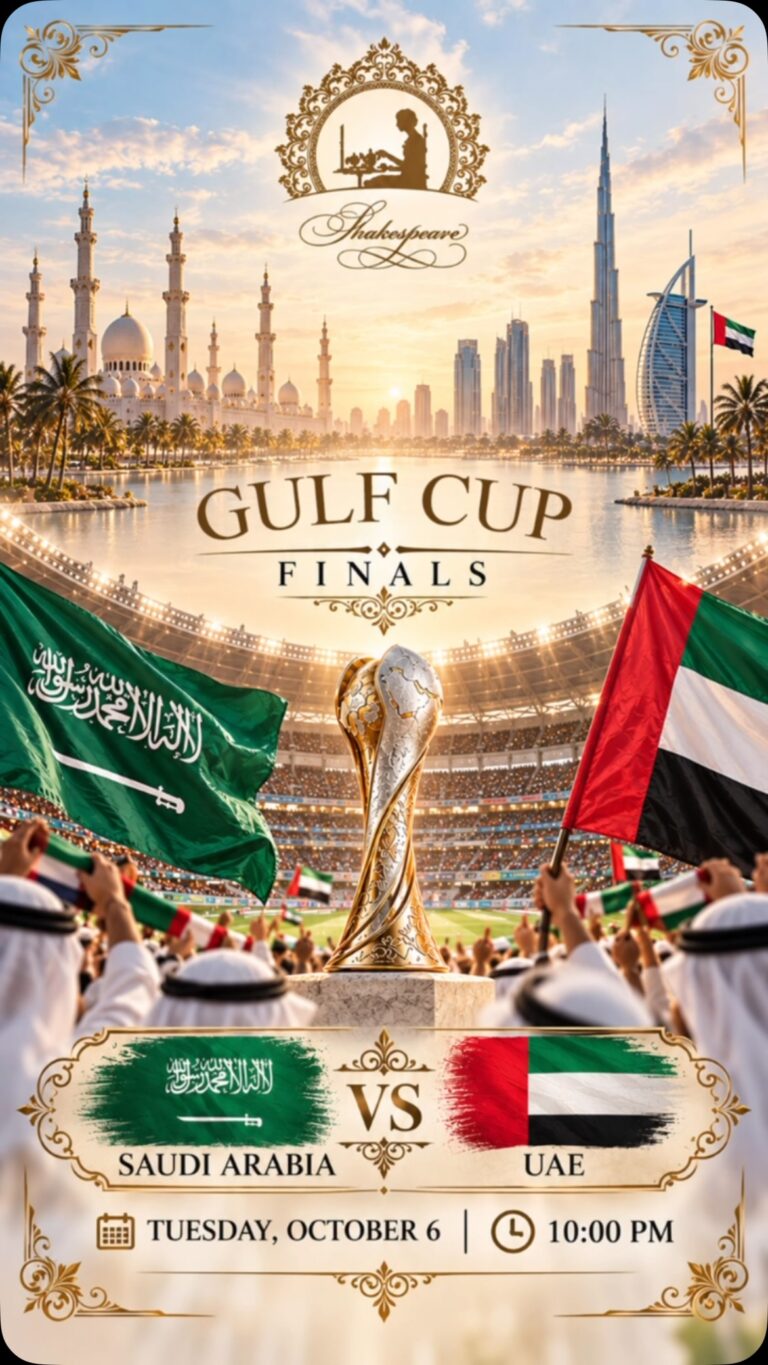 Shakespeare & Co to Host Gulf Cup Final with Perfect Viewing and Culinary Experience