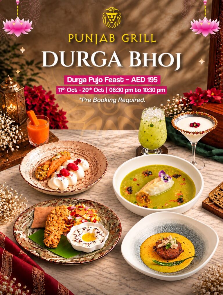 Punjab Grill Captures the Spirit of Festival Season with Durga Pujo and Navratri Menus