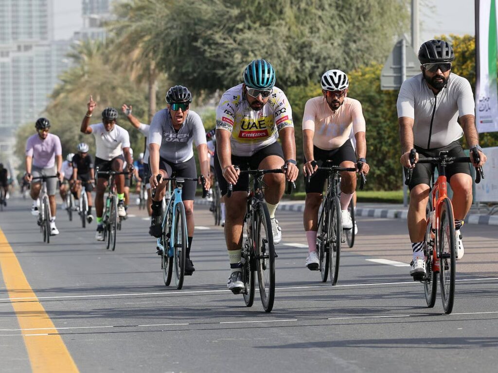 Proud of the UAE Cycling Race