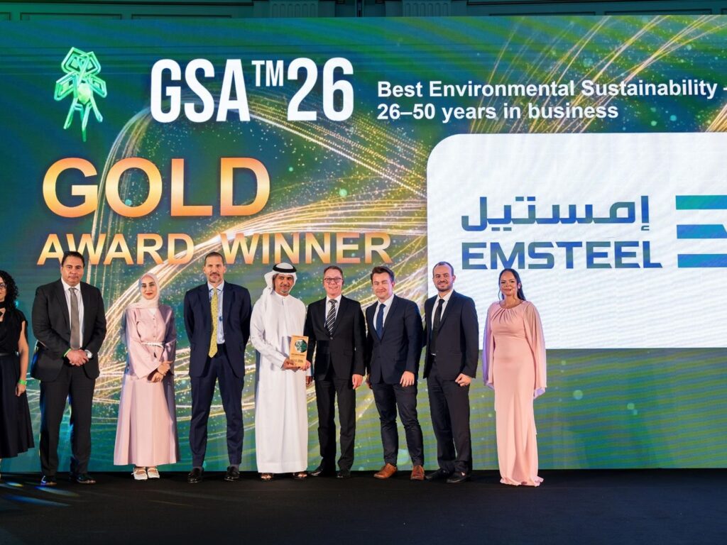 EMSTEEL Group Recognised with Five Prestigious Awards at Gulf Sustainability Awards 2026