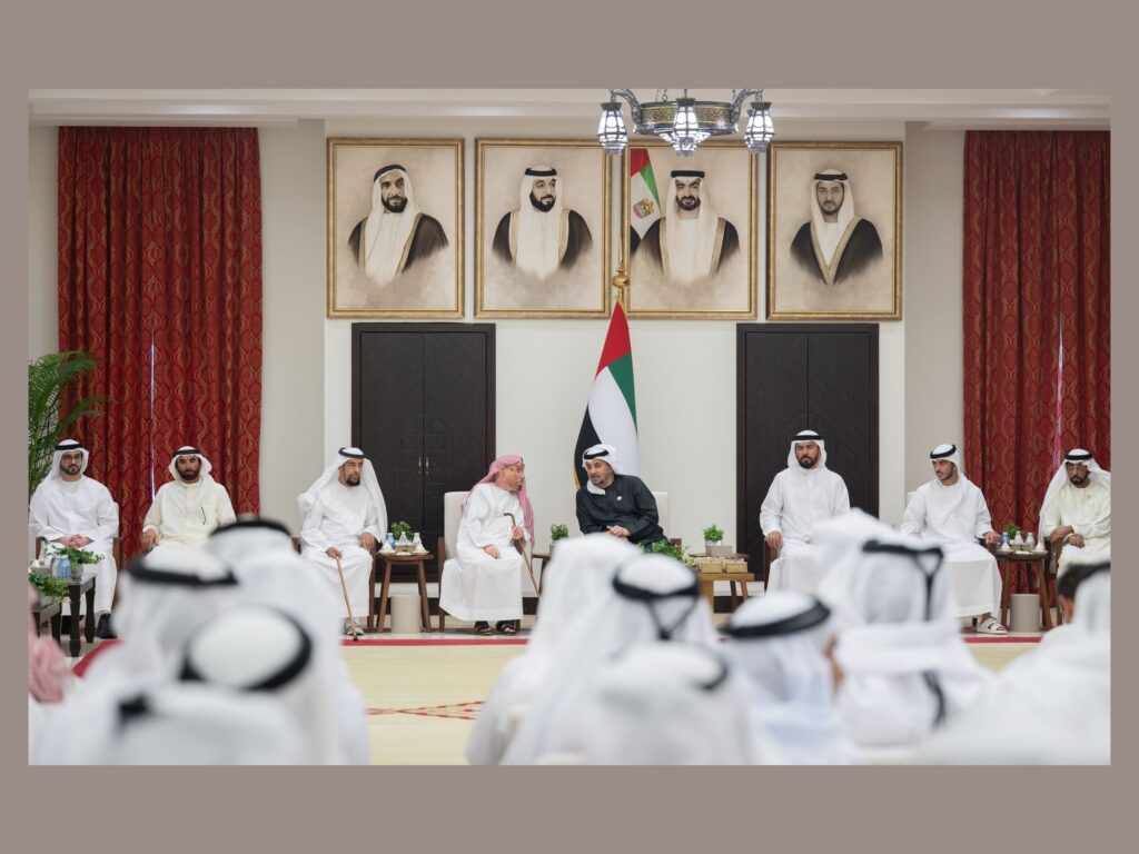 Sheikh Hamdan bin Zayed Engages with Educators and Community at Al Dhafra Majlis