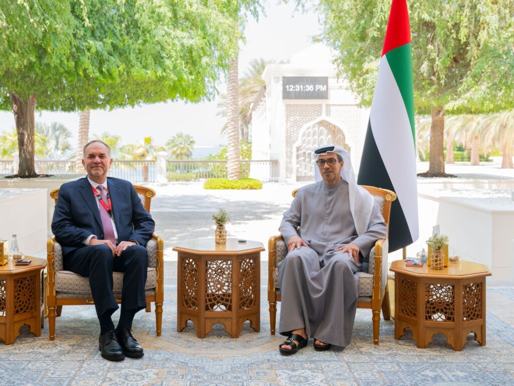Sheikh Mansour bin Zayed Receives Jordanian Justice Minister