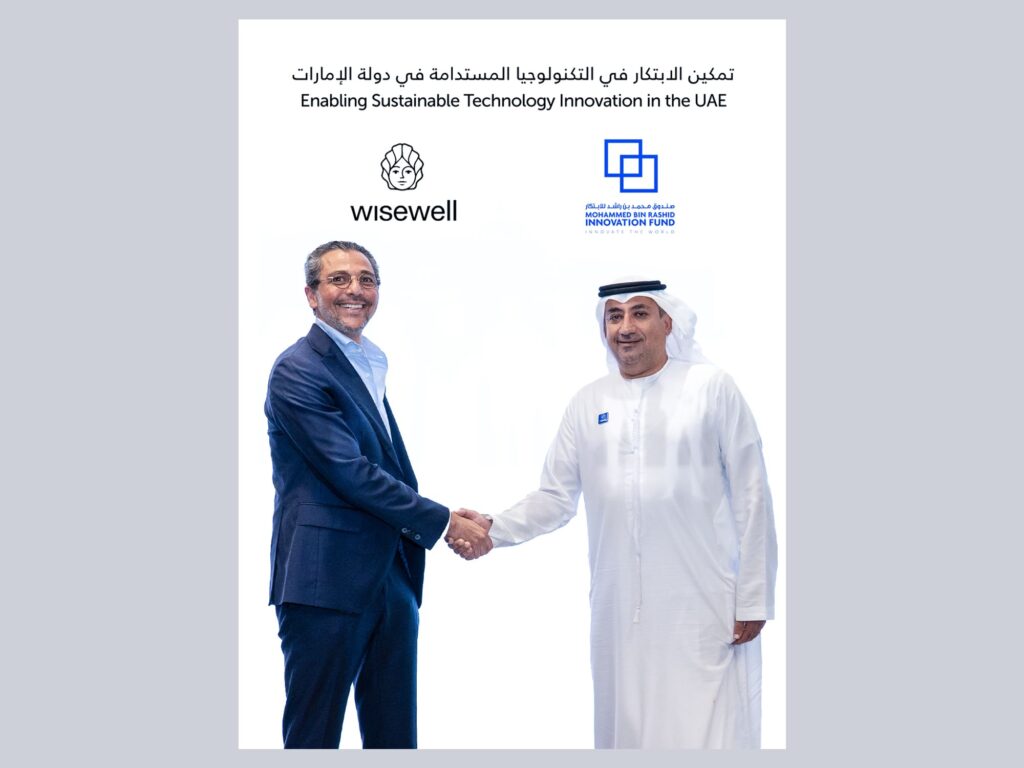 Mohammed Bin Rashid Innovation Fund backs Wisewell's sustainable water purification ambitions