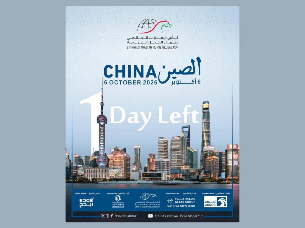 Eighty-one Arabian horses compete in Shanghai leg of Emirates Global Cup