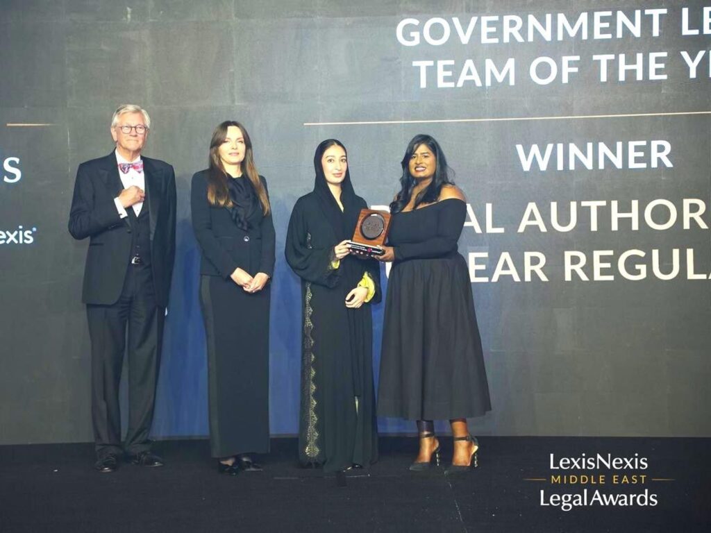 FANR Receives Twin Honours at LexisNexis Middle East Legal Awards