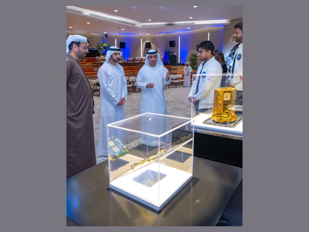 Crown Prince Witnesses Historic Unveiling of UAE's Asteroid Probe