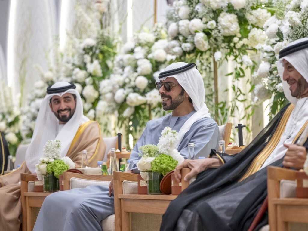 Sheikh Khalifa bin Tahnoon Celebrates Al Mansouri Family Weddings
