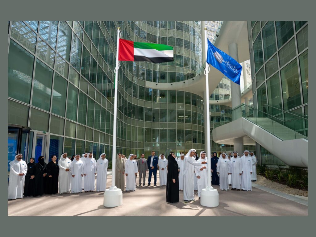 DEWA Raises Hamdan Bin Mohammed Programme Flag at Gleaming New Headquarters