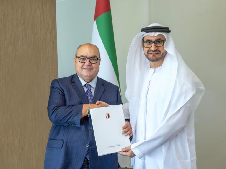 Malta’s Ambassador Presents Credentials to UAE Ministry of Foreign Affairs