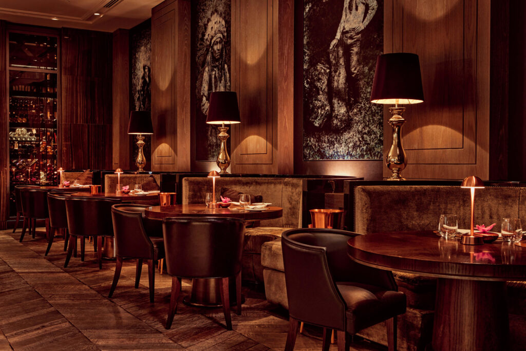 Rodeo Grill dining room at Beach Rotana Abu Dhabi