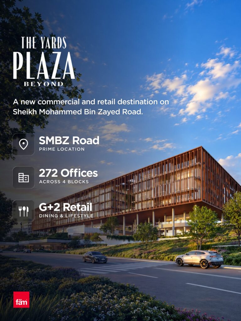 The Yards Plaza Beyond: A Sophisticated Commercial Sanctuary on Sheikh Mohammed Bin Zayed Road