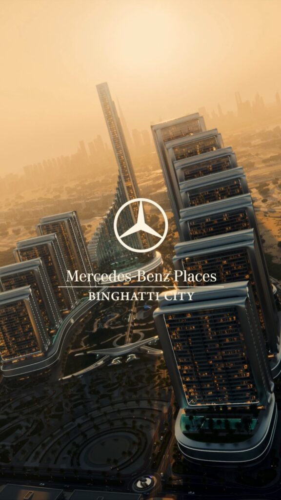 Mercedes-Benz Places | Binghatti City: The World’s First Branded Urban Destination