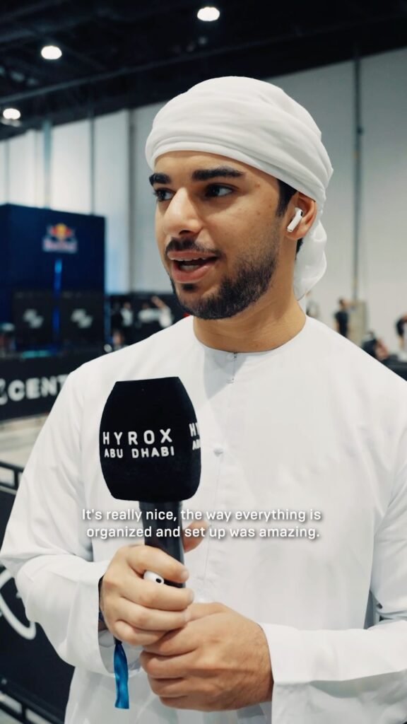 The Electric Pull of HYROX Abu Dhabi