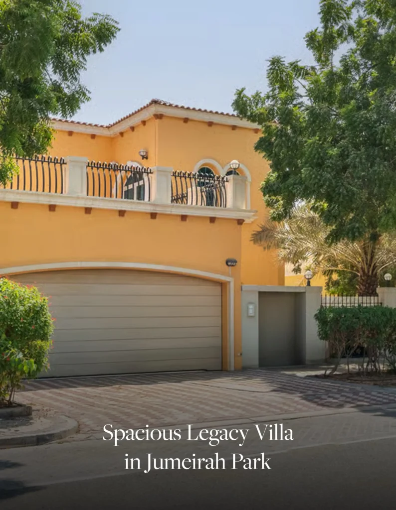 A Legacy of Space and Serenity in Jumeirah Park