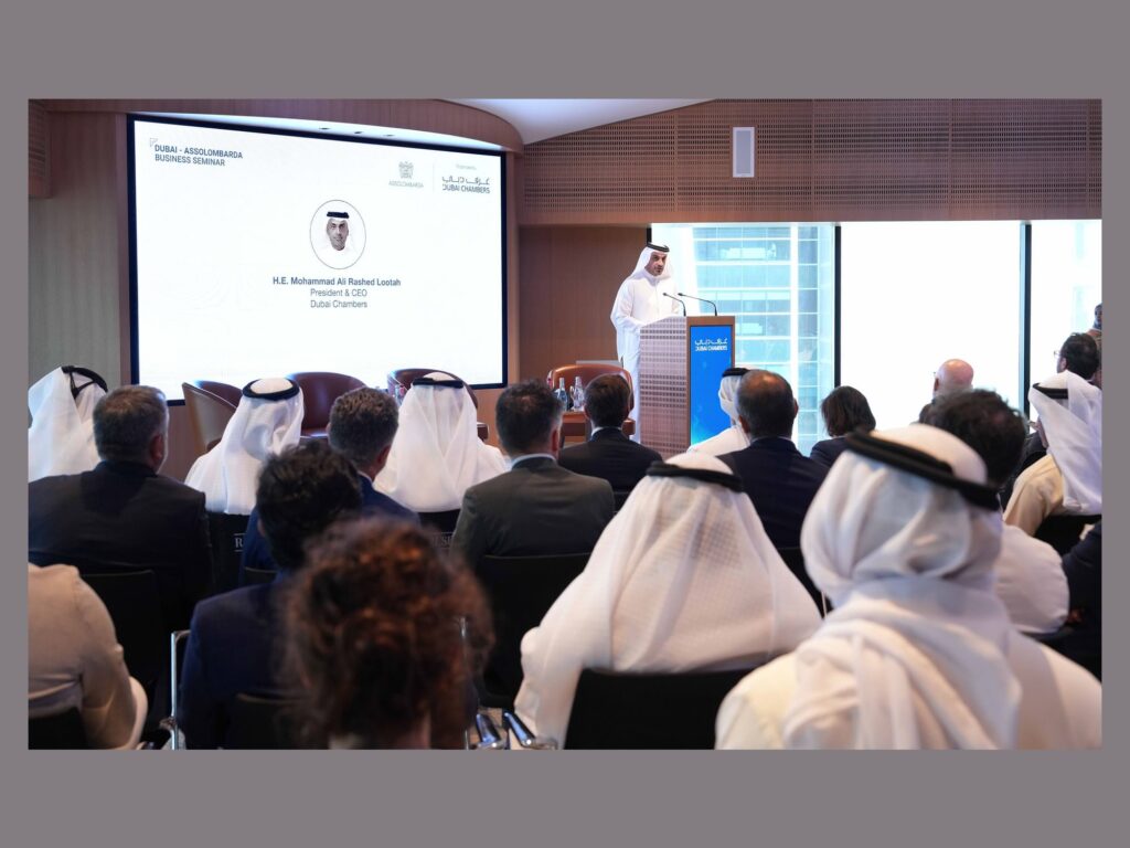 Dubai Chambers forges strategic partnership with Italy's Assolombarda to strengthen bilateral trade