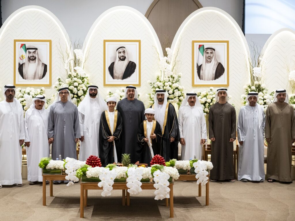 UAE President Attends Al Kamda and Al Bowardi Wedding Celebration