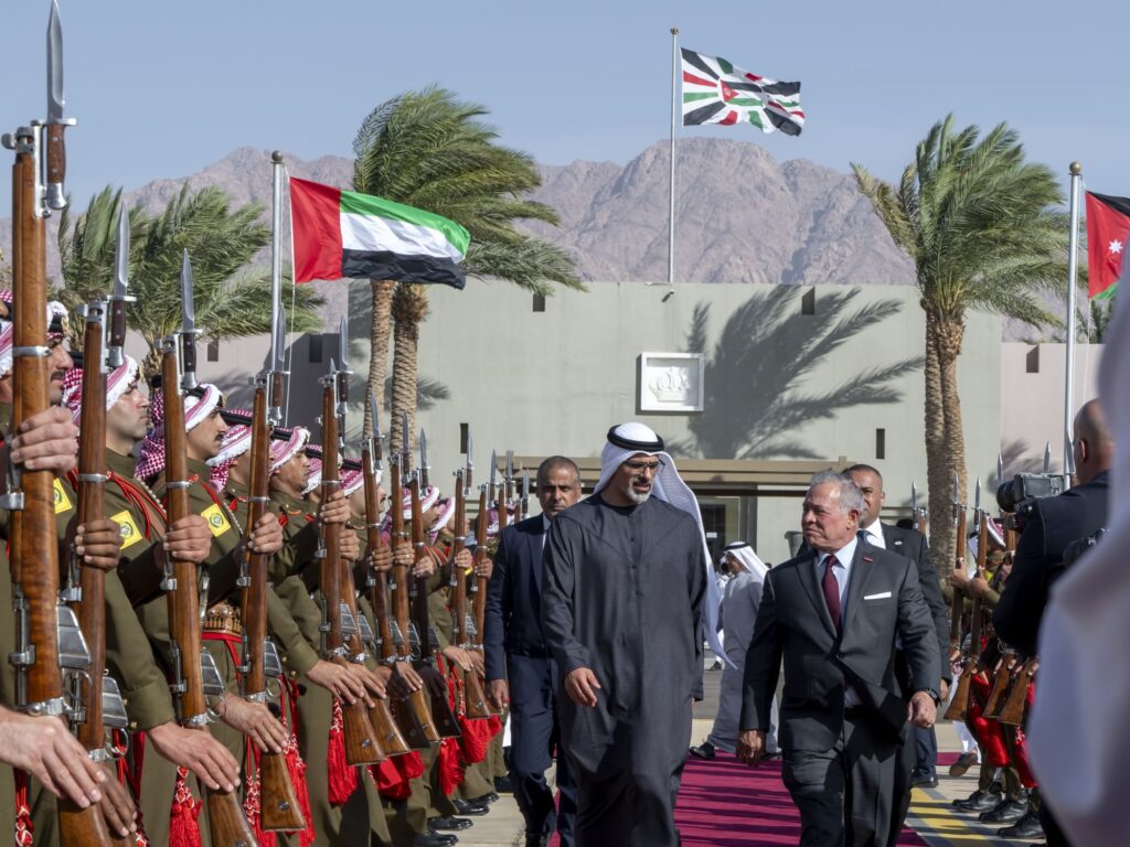 Crown Prince Departs Jordan Following Landmark Infrastructure Ceremony